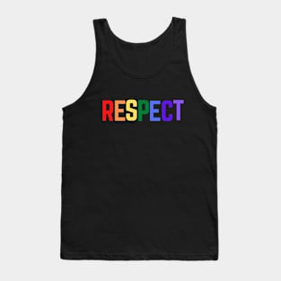 RESPECT Rainbow Tank Top